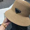 Beach Straw Hat Designer dzianie czapki wiadra płaskie czapki dla kobiet mężczyzn mężczyzn Casquette maska ​​czapka luksurys Fedora dopasowana czapka słoneczna letnia broszka do torby akcesoria