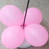 Party Decoration 50pcs Balloon Arch Connectors Clip Ring Buckle Flower Bandwagon Transparent Glass Plastic Sucker Cups