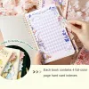 A5 spolbok Bronzing Cover Anime -karaktärer kawaii journal anteckningsbok skrivkuddar koreanska brevpapper för elever skolmaterial