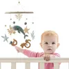 Baby Rattles Toy 012 Months Musical Cartoon Whale Animal born Crib Bed Bell Mobile Toddler Rattle Carousel For Cots Kid Gift 240409