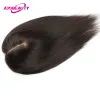 Toppers Addbeauty Женщины Toupee Usilk Base Hair Topper прямая девственная человеческая парика парик от обесцвеченных волос системы натуральный цвет натуральный цвет