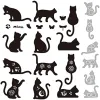 1set 13pcs Flower Cat Cuts Dies for DIY Scrapbook Metal Cat Kitty Cuts Cuts Expossing Stencils do tworzenia karty papierowej