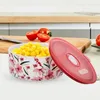 Mokken Microwavable Soup Bowl -deksel keramische kommen deksels grote prep graan oven veilig klein schotel