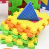 36/60pcs per bambini bambino a forma geometrica puzzle mat giocattolo giocattoli eva schiuma infantile mini puzzle educational puzzle giocattolo crawling pad giocattolo