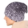 Berets Sparkling Lavender Lady Glitter Caps Fashion Goth Ski Skullies Bons de bonnet Unisexe hommes Femmes Homme Hiver Bonnet chaud Bonnet