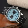 Leisure and Fashionable Men's Quartz Movement 5-pin Multifunctional Timing New Watch 1