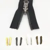 3# 5# 8# Double Open Zipper Latch Repair Kit Tool For Zippers Non-slip Stopper DIY Coat Bag Jacket Metal Two-way Zip Plug Buckle