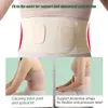 Brace de dos mince de courroie minceur pour la douleur du bas du dos sport Lombaire Support de la ceinture de dos pour le bas du dos Hernia Disc Relief Pain 240409