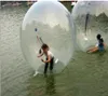 2m 08mmインフレータブル大型ボールゾーブボールウォーキングボールダンシングボールスポーツボールウォークジッパー付き水上PVCウォータートイ1844511
