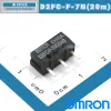 Novo autêntico Japão original Omron Mouse Micro Switch D2FC-F-7N (20m) White Dot Limit Switch 3 pinos