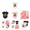 Rompers 2022 Kids Romper Summer Summer Boys and Girls Fashion NOUVEAU BÉBÉ CHARGES MARCHES FILLE BIB ANFANT DIVE BABYDHSHOP livrer otk1v