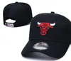 Basket American Basketball "Bulls" Hats Snapback 32 squadre Designer di lusso Finals Champions Locker Room Casquette Sports Cappello Spet Snap Back Cap A24