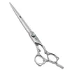 Fenice 70 75 inch High quality Japan 440C pet dog hair grooming straight cutting scissors 240325