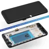 S9 Plus Display Screen Assembly per Samsung Galaxy S9+ G965F G965F/DS Visualizza LCD Digital Touch Screen con sostituzione del telaio