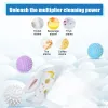 4pcs sèche-linge réutilisable en PVC Ball Washing Machine de séchage de tissu Baule d'adoucisseur pour l'outil de nettoyage de vêtements de maison Accessric