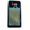 Tajski dziewięć ogonów czerwony lis Lotus Flower Gold Mask Buddha metalowy telefon komórkowy naklejka