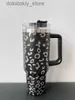 Mugs 40oz Stainless Steel Tumblers Cups With Lids And Straw Cheetah Cow Print Leopard Heat Preservation Travel Car Mus Lare Capacity Water Bottles With 0131 L49