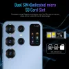 Оригинальный S24 Ultra Smartphone 7,0 дюйма 16 ГБ+1T мобильные телефоны 4G 5G Face Discoveritio 7000mah Двойной симе Android Мобильный телефон мобильный телефон мобильный телефон