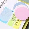 50 fogli round pubblicato it appiccicoso Note Pads Notepads Memo Tabs Transparent Schede Sticky Student Office Stationery 70x70mm