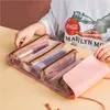 Storage Bags Cosmetic Bag Makeup Sack Pouch Large Capacity Detachable Travelling Supplies Multicolored 4 In 1 Toiletries