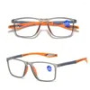 Lunettes de soleil Vision Care Anti-Blue Light Eyeglass Fashion Anti-Fatigue Tr90 Spectacles Eyewars Ordink