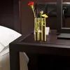 Vazolar Test Tüp Vazo Çiçekler için 3 arada Cam Flowerpot Centerpiece Taze Ekran El Tatil Ev Yemek