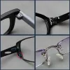 Eyeglasses Repair Kit Tiny Eyeglass Screws Repair kit Assortment with Micro Screwdriver Tweezer for Eyeglass Sunglass Repair