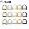 5/10pcs Meetee 8mm O D Ring Buckles Bag Belt Webbing Clothes Hanger Horseshoe Detachable Loop Buckle DIY Hardware Accessories