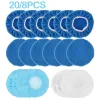 Tampons tampons 20 / 8pcs Couvrer une policière de voiture 6 pouces Bonnets Polirage Police de polissage Microfibre Kits pour le jeu de capot de cire