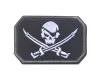 Sticked/PVC Patch Navy Seals Jolly Roger Piratenschädel gekreuzter Schwerter Patch Armee Militärische taktische Stickereien