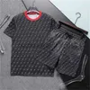 Mens Beach luxurys Designers Plaid stripe leisure Tracksuits Summer Suits T Shirt Shirts Shorts Sets Man Women Luxury Set Outfits Sportswears man clothing