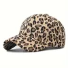 Ball Caps Leopard Print Baseball Cap Fashion Casual Lovers