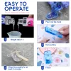 Easy Mix 1:1 High Gloss Resin and Hard Crystal Clear Epoxy Resin Kit for Art Casting Resin Jewelry Projects DIY Tumbler Crafts