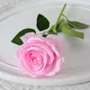 Fleurs décoratives Simulate Flower Wave Ball Short Rose Bouquet Home Wedding Decoration Jure