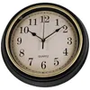 Wall Clocks Mute Hanging Clock Bedroom Home Decor Round Decorative Retro Design Non Ticking