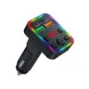 P22 3 Port Car Charger Fast Charging 15W Mini PD Car Charger för telefon USB CFM -sändaradapter 3.0 Snabb