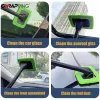 Car Glass Window Cleaner Brush Towel Kit Cleaning Wash Tools Cars Accessories Wash Tools Long Handle Wash Brush Auto Glass Wiper