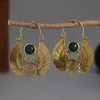 Vintage Egyptian Inspired Designs Sacred Wings Scarab Large Hoops Earrings Gypsy Tribal Women Gold Color Earrings Party Gift