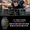 Bekijkt Lige 2023 Nieuwe Smart Watch Men 1,96 inch HD Bluetooth Oproep Waterdichte horloges Temperatuur Monitoring Outdoor Sport Smartwatch Men