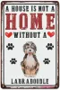 Vintage Metal Signs Dog Lover Tin Gifts Signs,Jindo/Maltese/Labradoodle/Japamese Spitz/Morfolk Terrier/Wall Art Decor Poster