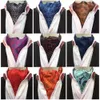 Mężczyźni wysokiej jakości kropki Paisley Cravat Ascot Ties Wedding Nucklie BWTHZ0513240409