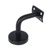 1pcs Black Handrail Staffa in acciaio inossidabile in acciaio inossidabile Accessorio di supporto per guida per guida per guida per guida a parete a parete Accessorio