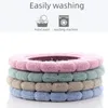 Toilet Seat Covers Thicken Cover Coat Winter Warm Reusable Pad Cushion Soft Washable Mat Cloth Cases Bathroom Accessories