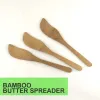 Espalhador de manteiga de bambu 3pcs Definir ferramentas de cozinha Faca de bambu de utensílios de mesa de mesa