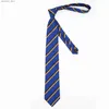 Nacke slipsar nya mode brittiska män slipsar slips 8 cm randig tieq