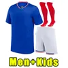 Benzema mbappe griezmann voetbal jerseys 2024 2025 Franse kante pogba kade giroud guendouzi kimpembe pavaro voetbal shirt fans speler versie mannen kinderen kind kinderen kinderen