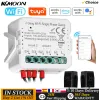 TUYA WiFi 2 Gang 80a Clamp monophasé Solar PV Bidirectionnel Two Way Energy Meter Contrôle des applications Courante du transformateur