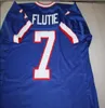 Hommes rares doug flutie qb cousu cousue de maison taille s4xl flutie flakes mignon collège taille s5xl ou personnalisé tout nom ou numéro 2629896