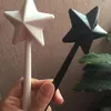 Opslagflessen 1 st Star Stick Salt Pepper Shaker Magical Fairy Wand Form Plastic Spice Dispenser Keukenbedieningsflessen benodigdheden