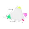 Triangle Highlighter Markers Notebook Marking Pens for Artists Coloring Highlighters Aesthetic Portable Brush